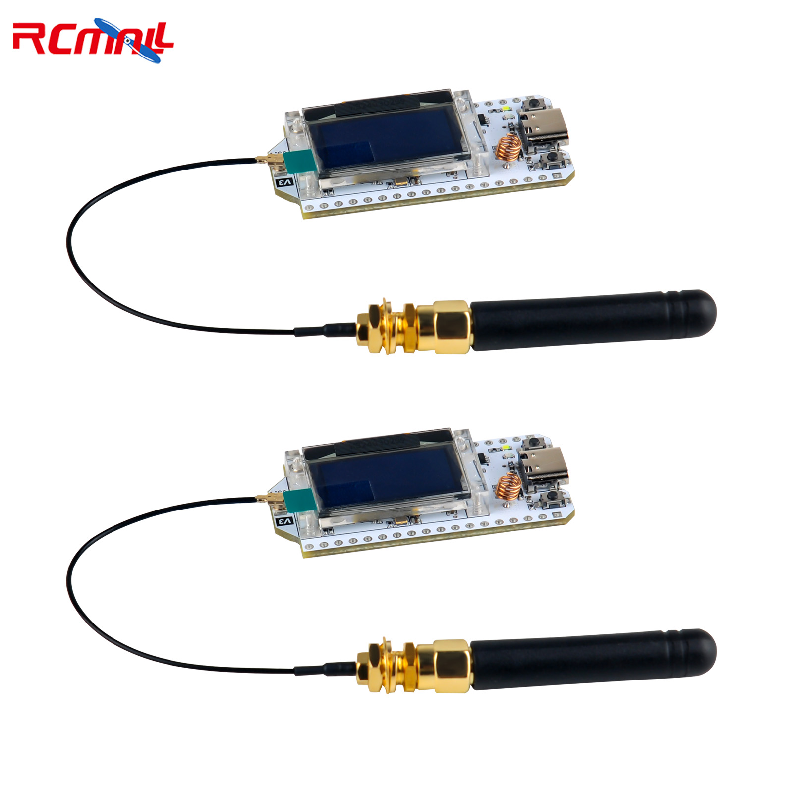 Smart Home Features - Lora32-インテリジェントホーム用の開発ボードキット,oledディスプレイ,btとwifi,arduino,iot,sx1262,v3,868mhz,915mhz,0.96インチ,2個