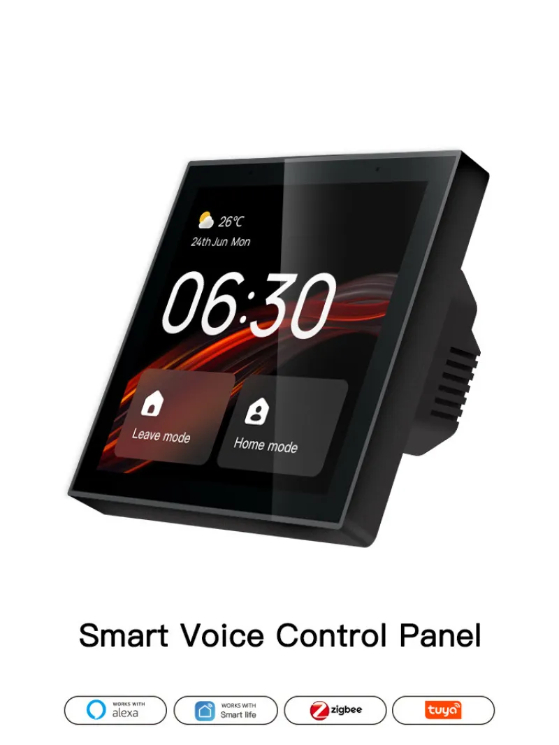 Smart Home Monitor - Tuya スマートホーム 4 インチ フルスクリーン Zigbee