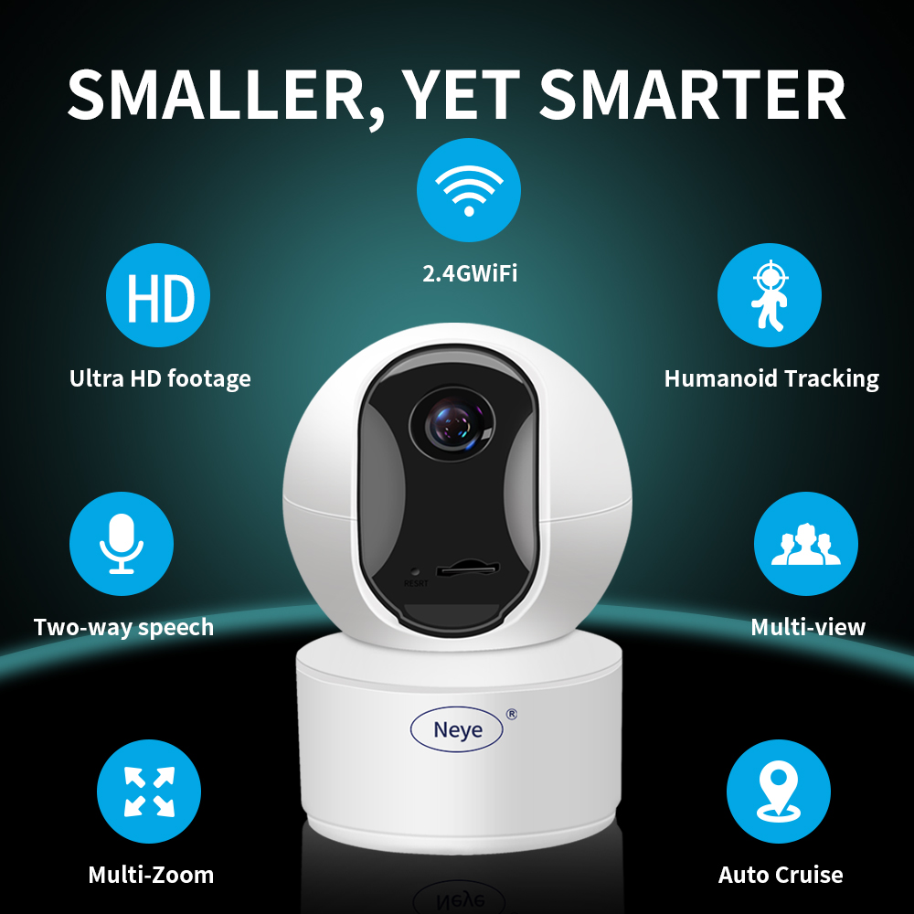 Smart Home Camera Ezviz - 屋内パン/チルトIPカメラ,自動追跡,暗視,セキュリティインターホン,5倍デジタルズーム,8MP, 4K,wifi