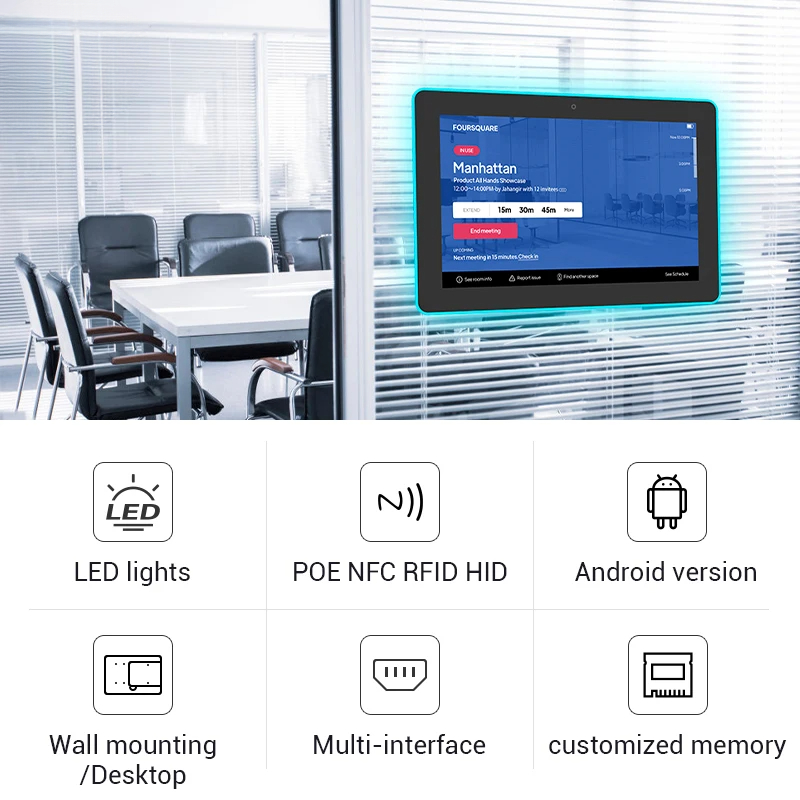 Smart Home Panel - 10.1インチ壁掛けスマートホームコントロールパネルTuya WiFi Zigbee NFC RFID POEスマートホームオートメーションタッチスクリータブレット