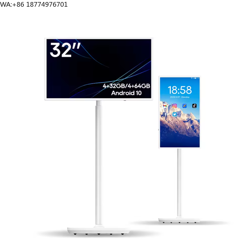 Smart Home Monitor - 21.5インチ スマートテレビ 120Hz ポータブル Android TV