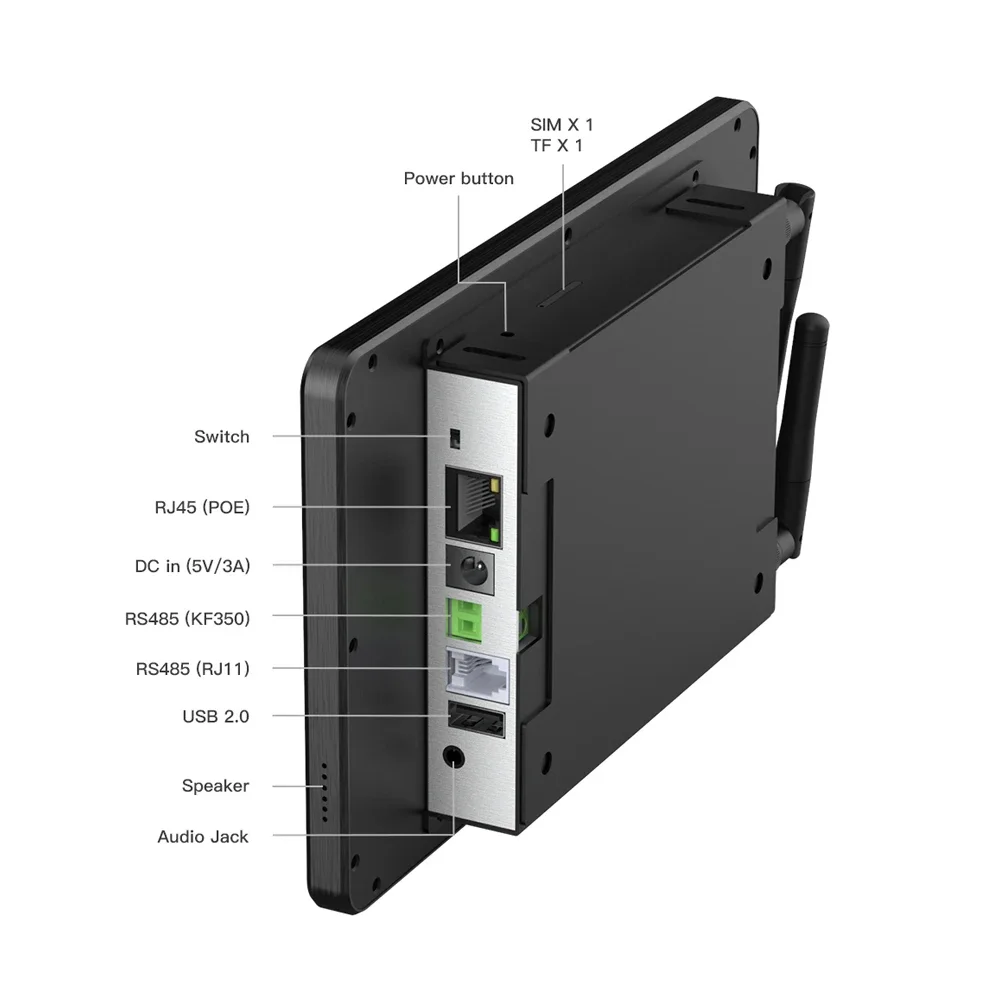 Smart Home Panel - DC入力 8インチ ≥5.0インチ、P801 スマートホームオートメーション Androidタッチパネル制御システム RS485