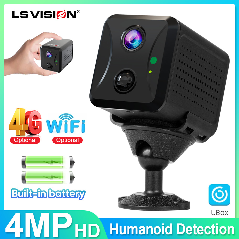 Smart Home Camera Ezviz - LS VISION ミニカメラ 4 グラム Sim