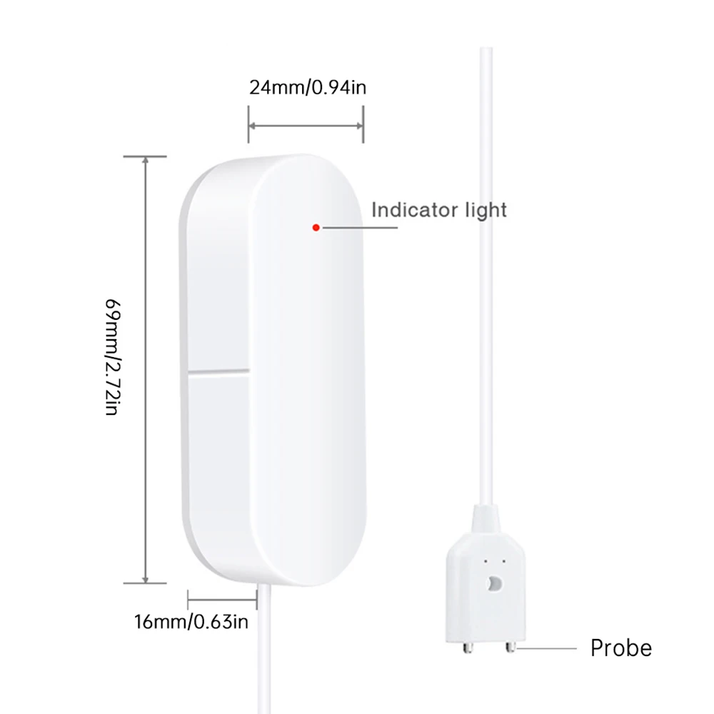 水漏れセンサー スマートホーム水道モニター 瞬時アラーム付き - Smart Home Monitor のレビューと価格