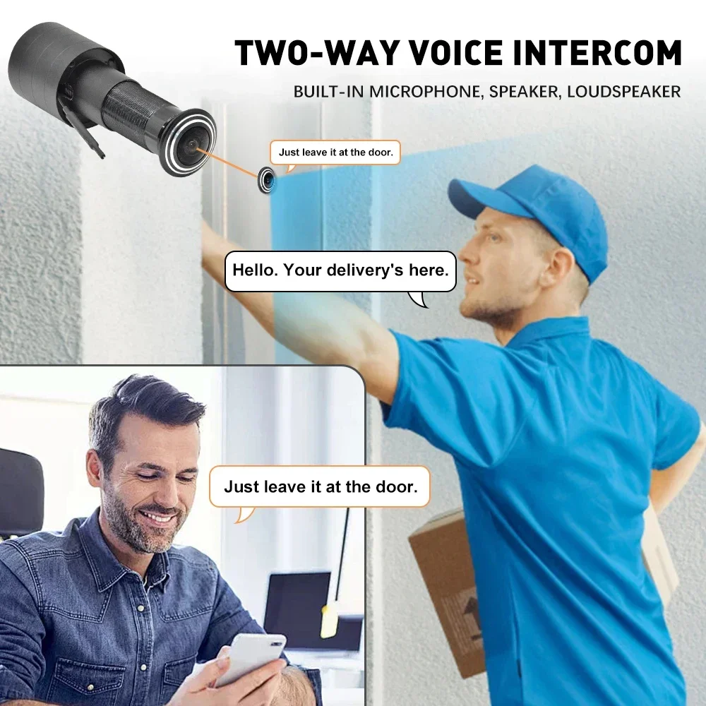 3MP HD 2.4G/5G WiFi ドアビューアーカメラ - Smart Home Camera Ezviz のレビューと価格