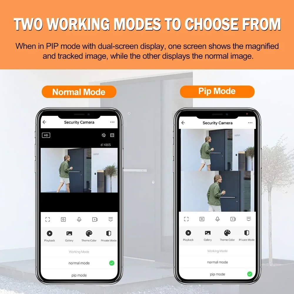 3MP HD 2.4G/5G WiFi ドアビューアーカメラ - Smart Home Camera Ezviz のレビューと価格