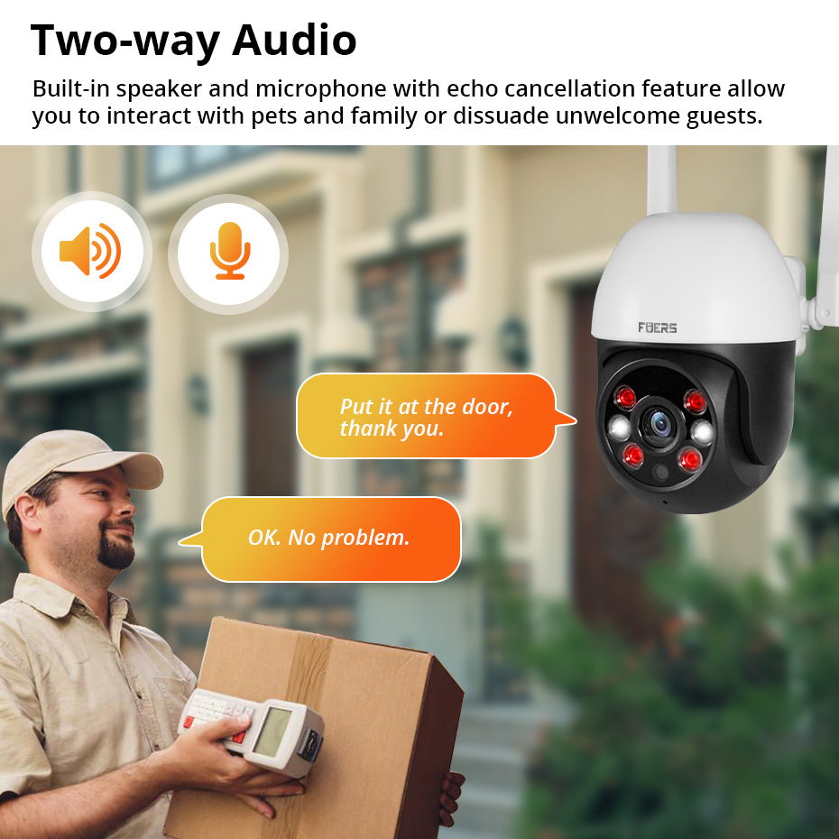 Fuers 8MP 4K IPカメラ 屋外用 家庭用セキュリ - Smart Home Camera Ezviz のレビューと価格