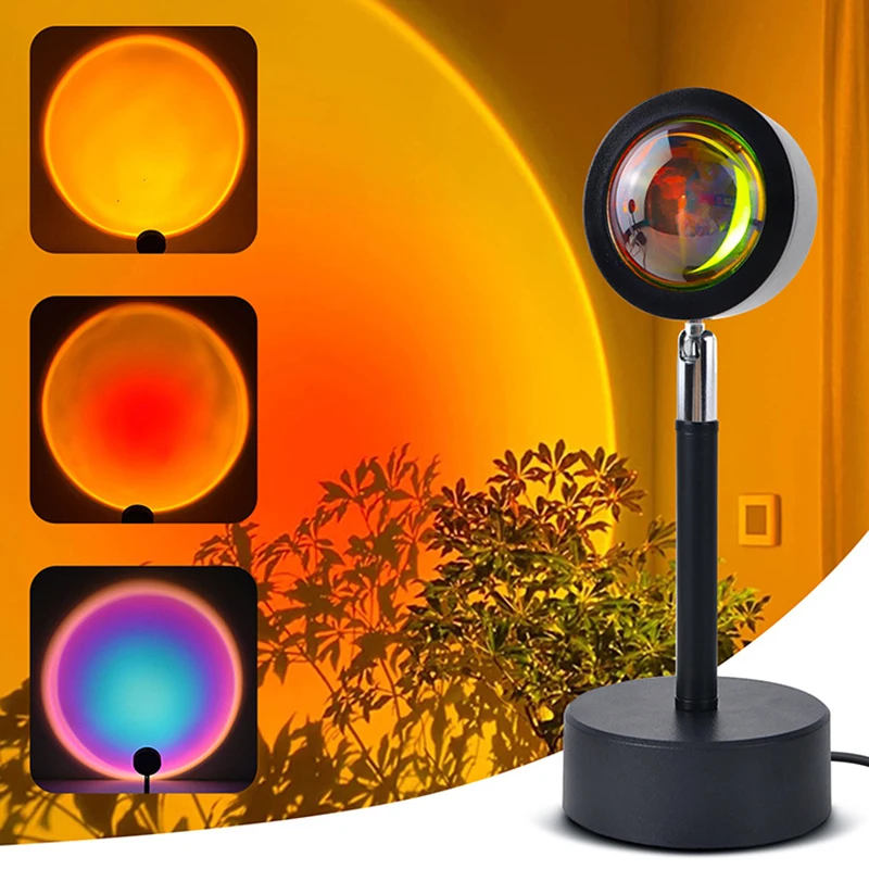 スマートLEDサンセットランプ,カラフルな変更ランプ,Blu - Smart Home Lighting Control のレビューと価格