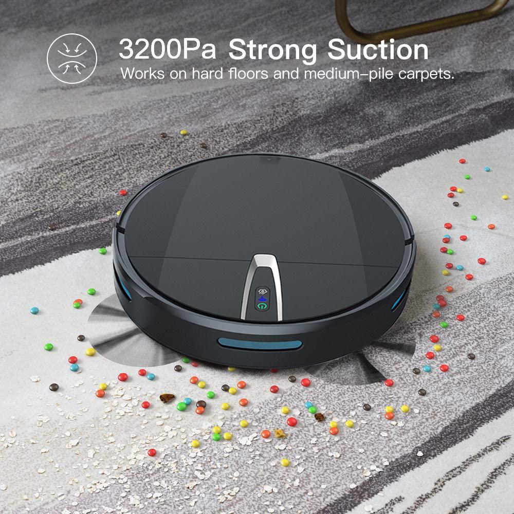 ロボット掃除機スマートモップクリーナー 3800PA 吸引ア - Smart Home Floor Plan のレビューと価格