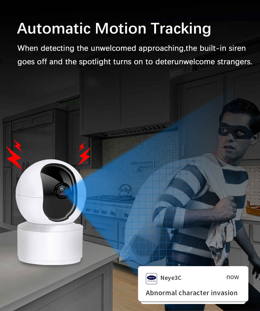 屋内パン/チルトIPカメラ,自動追跡,暗視,セキュリティイン - Smart Home Camera Ezviz のレビューと価格