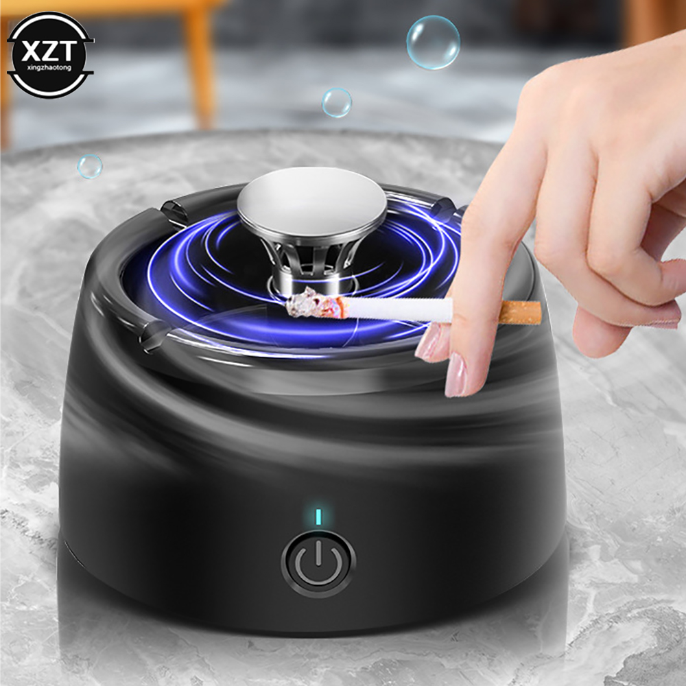 多機能インテリジェント灰皿空気清浄機ポータブル灰皿 USB  - Smart Air Purifier のレビューと価格