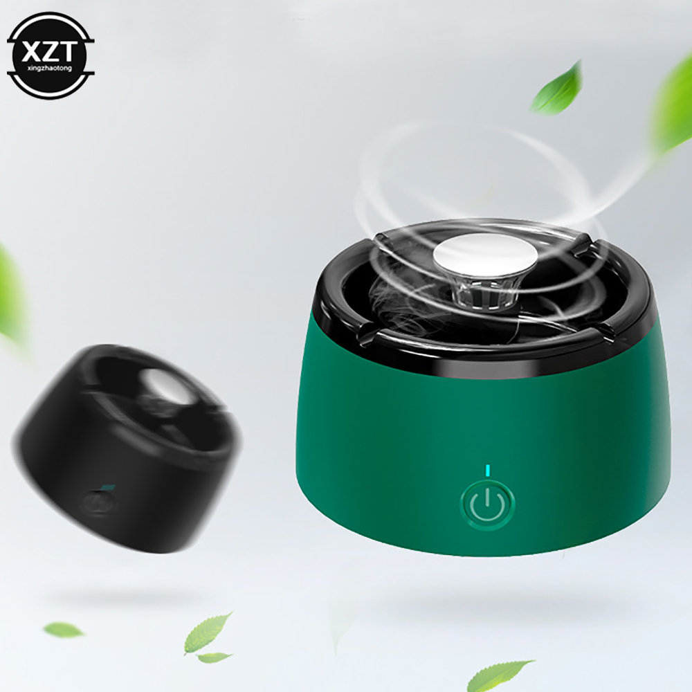 多機能インテリジェント灰皿空気清浄機ポータブル灰皿 USB  - Smart Air Purifier のレビューと価格