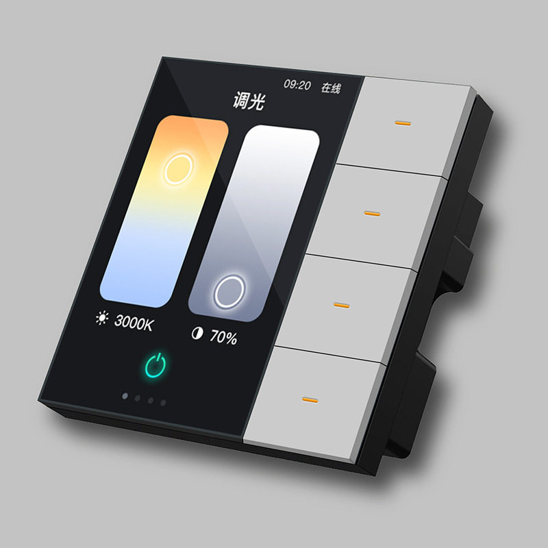 Graffiti 3.5 インチライトコントロールスイッチ家 - Smart Home Lighting Control のレビューと価格