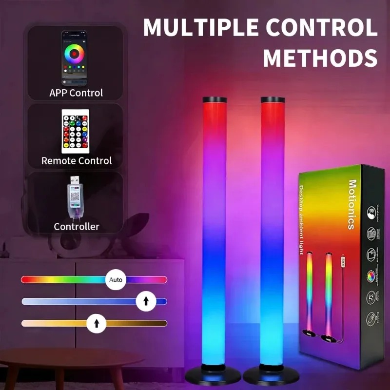 RGB LEDライトバー USB給電式、スマートTVアンビエ - Smart Home Lighting Control のレビューと価格