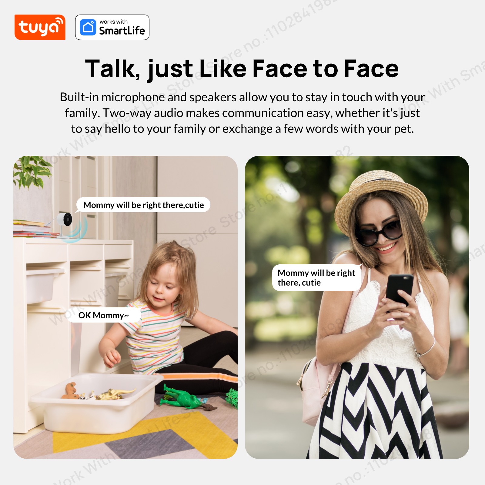 3MP HD Tuya スマート屋内/屋外セキュリティカメラ - Smart Home Camera Ezviz のレビューと価格