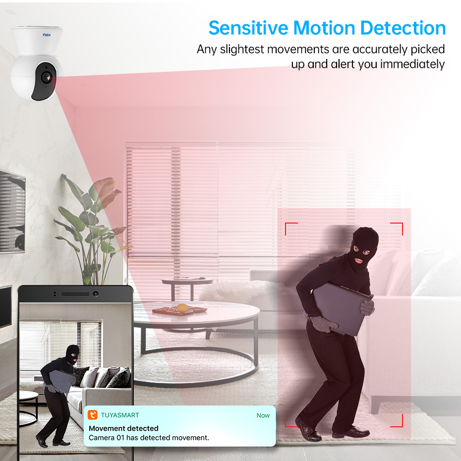 KERUI 4K 8MP Tuya スマートミニ WiFi  - Smart Home Camera Ezviz のレビューと価格
