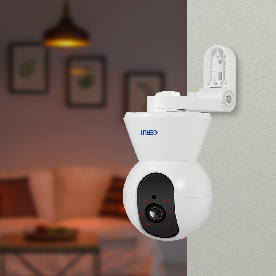 KERUI 4K 8MP Tuya スマートミニ WiFi  - Smart Home Camera Ezviz のレビューと価格