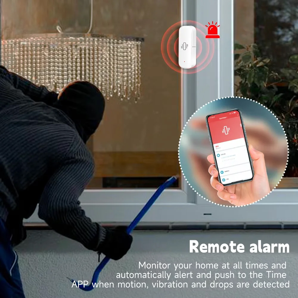 スマート ZigBee 振動センサー アプリ モニター ホー - Smart Home Monitor のレビューと価格