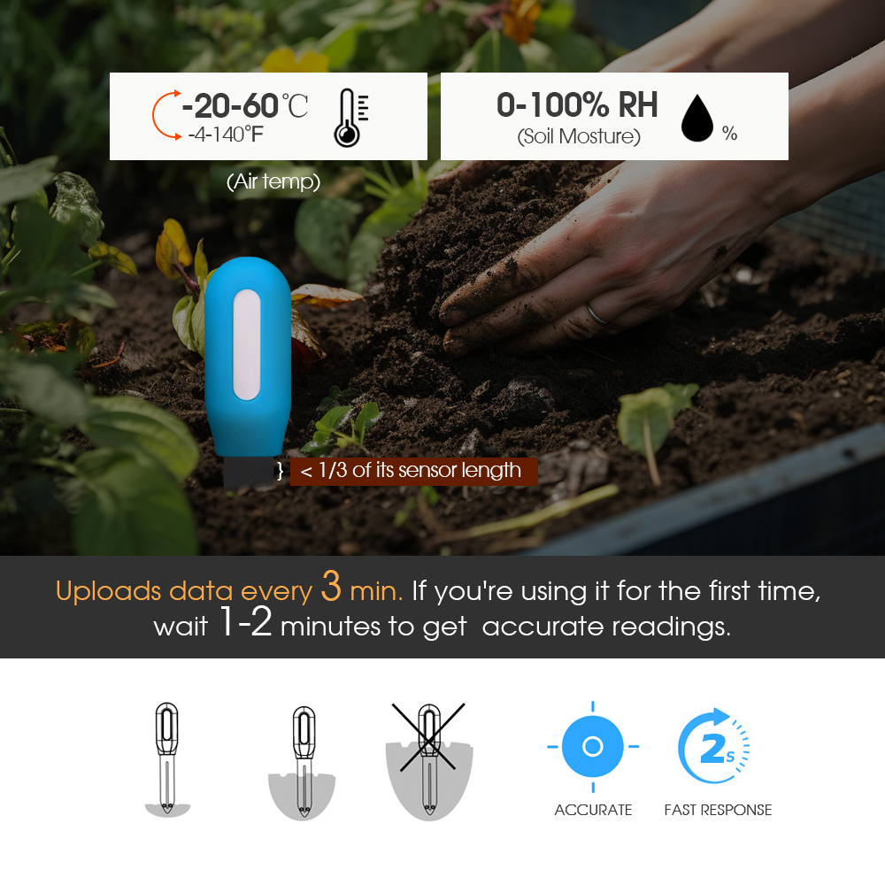 1 個 Tuya Zigbee 土壌センサー湿度温度水分検出 - Smart Home Monitor のレビューと価格