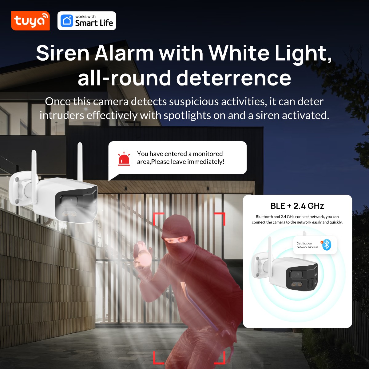 Tuya Smart 4MP 2.5K デュアルレンズ ラー - Smart Home Camera Ezviz のレビューと価格