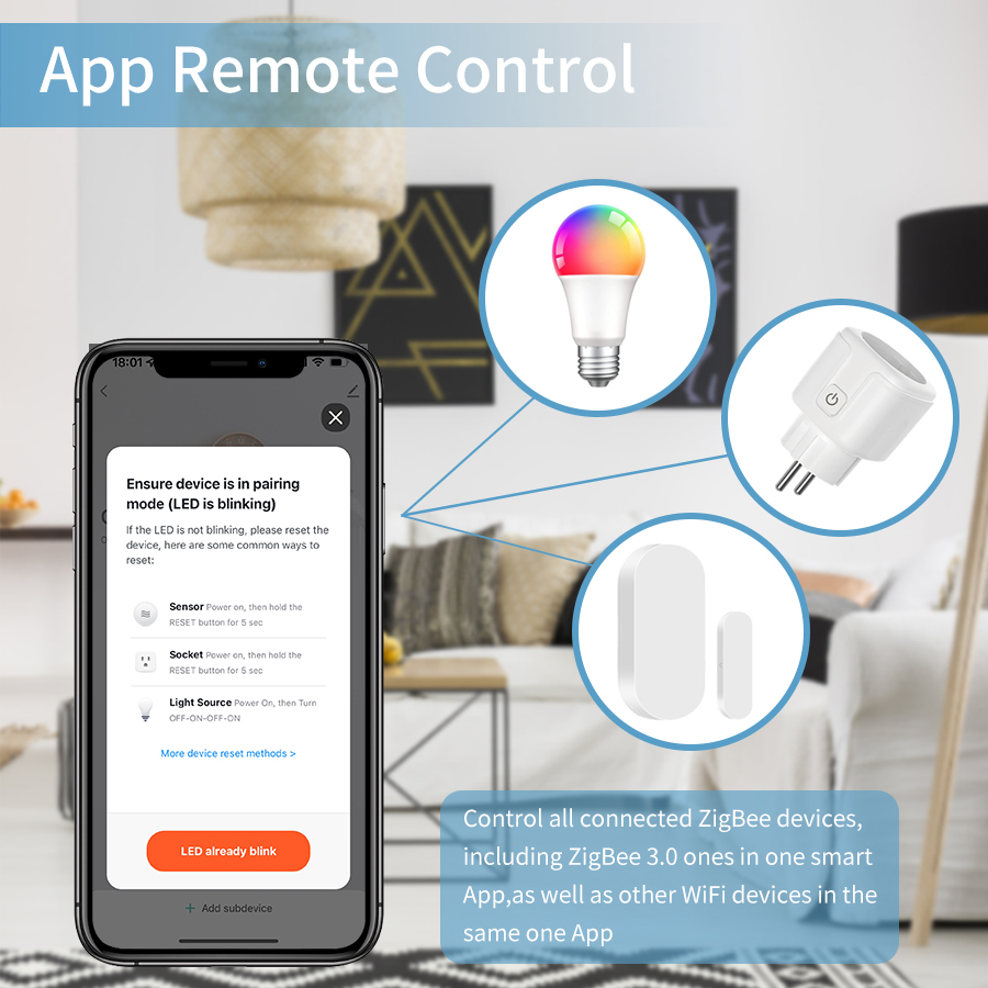 Tuya スマート マルチモード ゲートウェイ ZigBee - Smart Home Features のレビューと価格