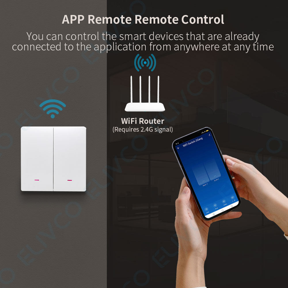 Tuya WiFiスマートスイッチ ニュートラル配線不要 1 - Smart Home Lighting Control のレビューと価格
