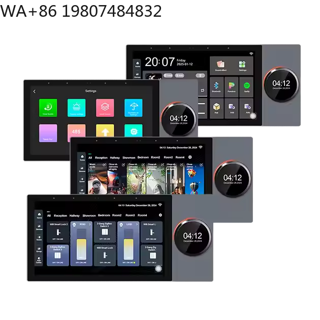 7インチ8チャンネルZigbee3.0ゲートウェイスマートホ - Smart Home Panel のレビューと価格