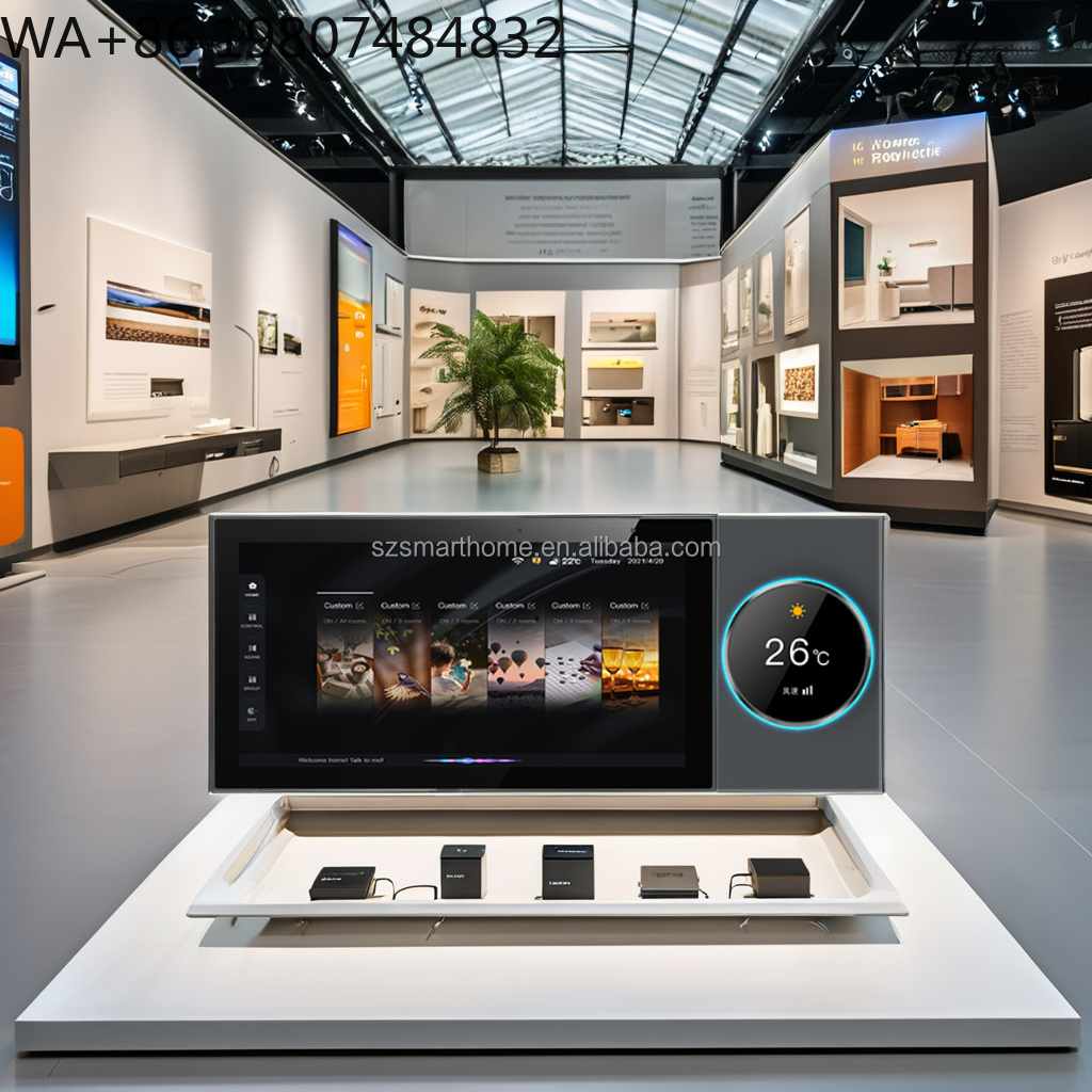 7インチ8チャンネルZigbee3.0ゲートウェイスマートホ - Smart Home Panel のレビューと価格
