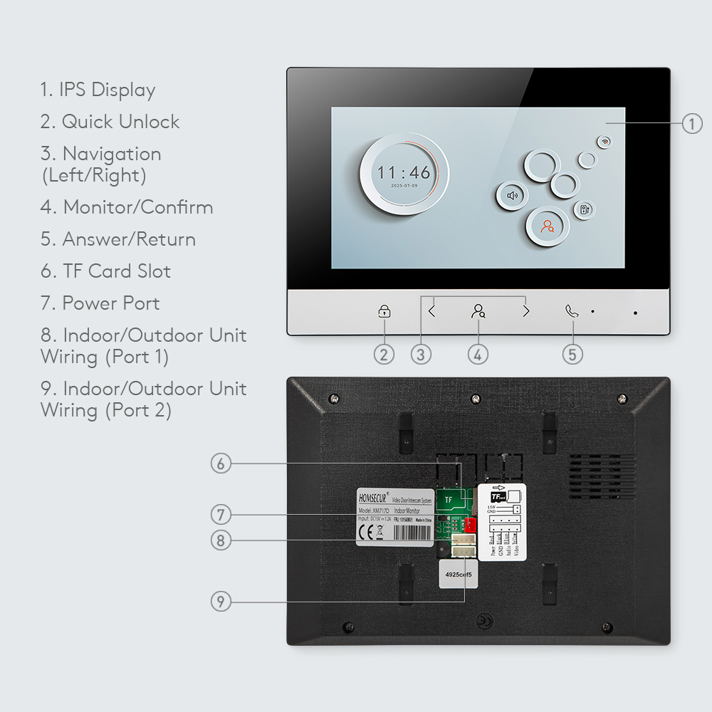 TuyaスマートWIFI屋内モニター 7インチ/10インチL - Smart Home Panel のレビューと価格