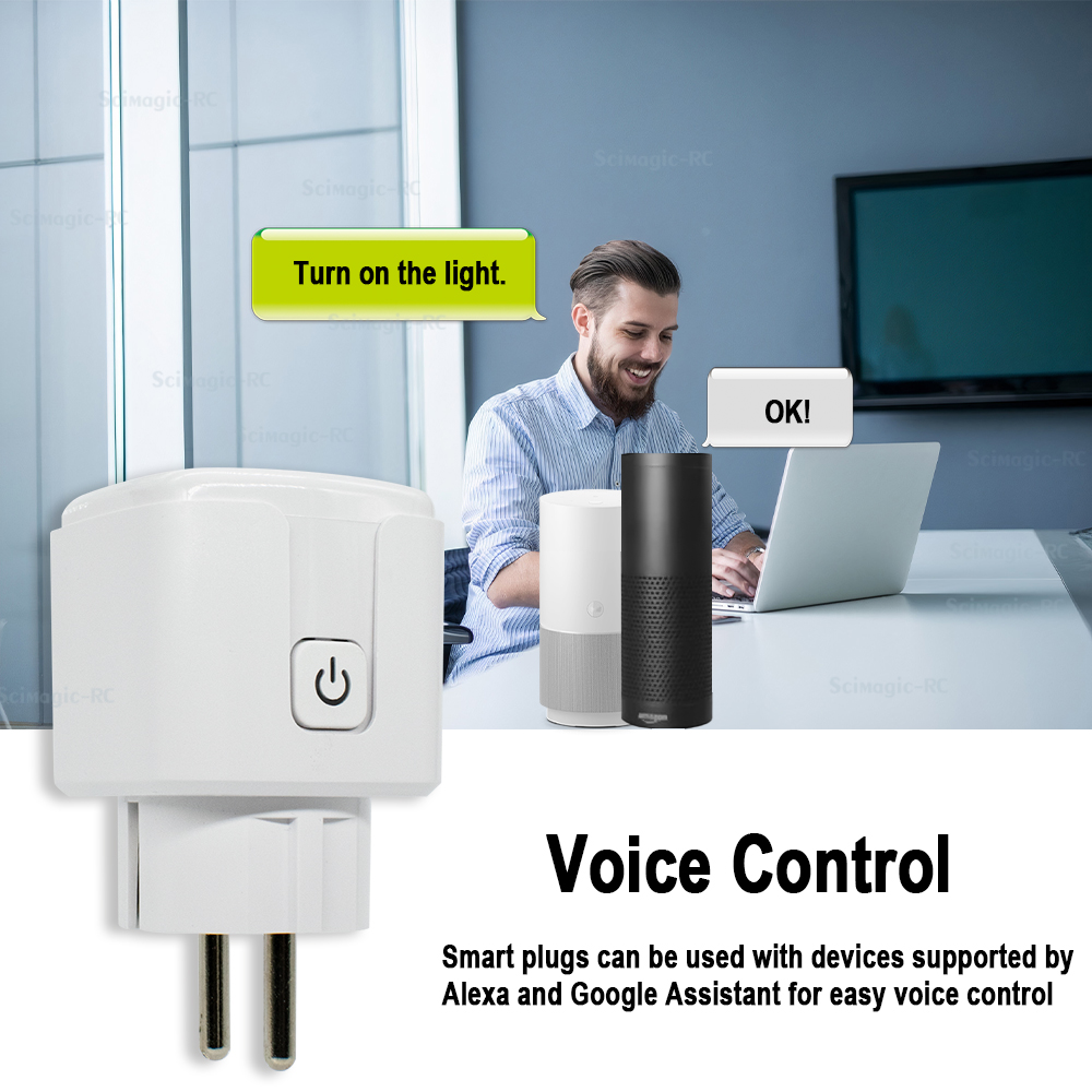 Tuya スマートプラグ WiFi ソケット 16A 電力監 - Smart Home Monitor のレビューと価格