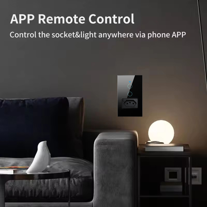 UNKAS Wifi スマートブラジルライトスイッチ壁ソケッ - Smart Home Panel のレビューと価格