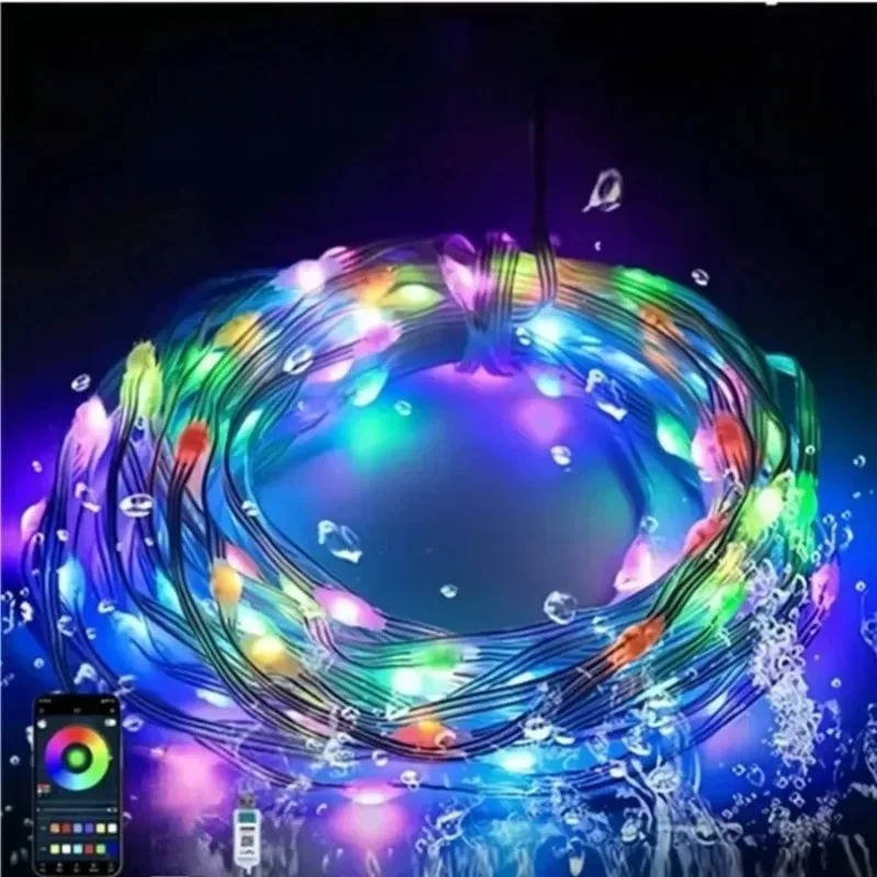 DIYスマートRGB LEDライト USB Bluetoot - Smart Home Lighting Control のレビューと価格