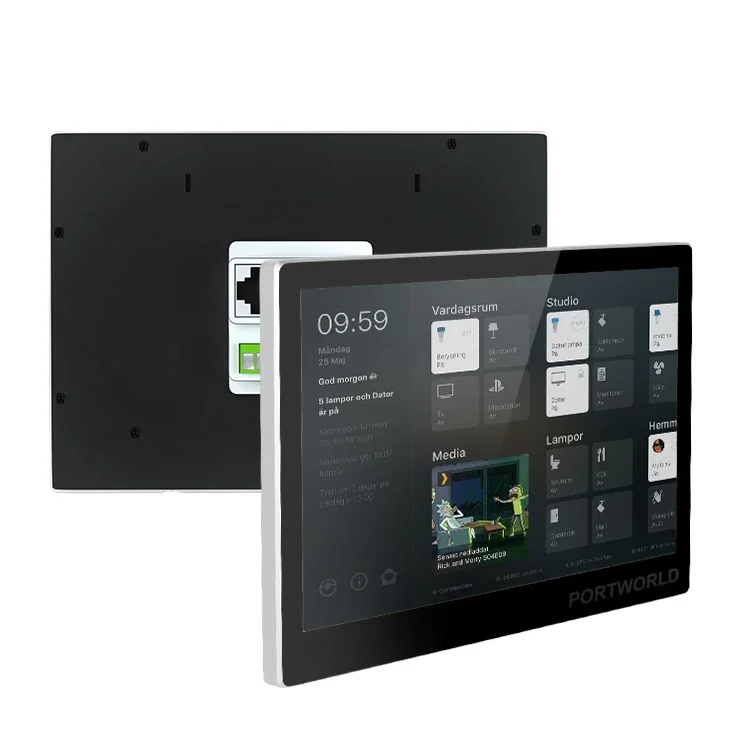 スマートホームダッシュボードタブレット 10インチ埋め込み型 - Smart Home Panel のレビューと価格