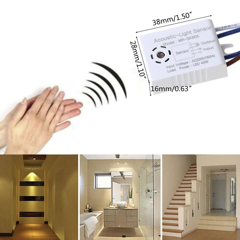 インテリジェント光センサースイッチ検出器,音声センサー,自動 - Smart Home Lighting Control のレビューと価格
