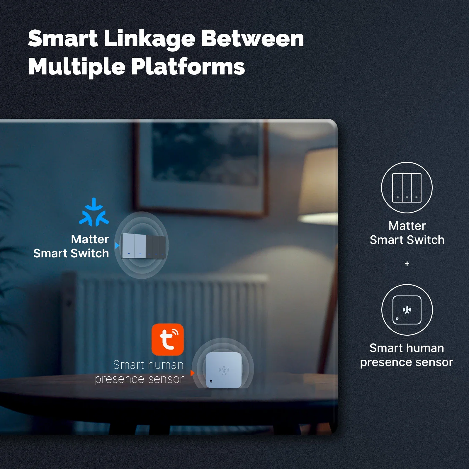 MOES Matter Tuya WiFi スマート ライト - Smart Home Lighting Control のレビューと価格