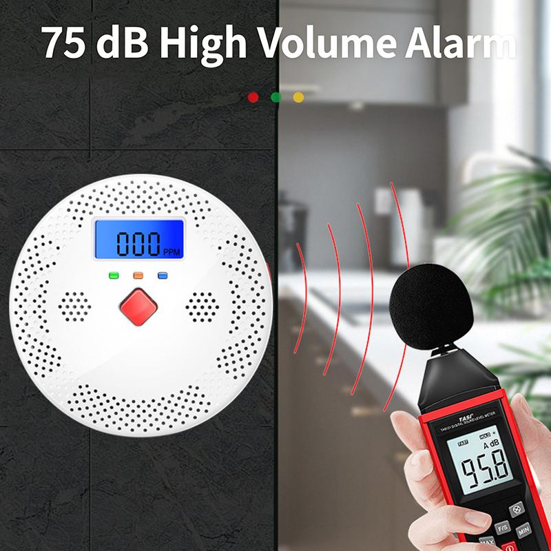 WiFiスマート一酸化炭素検知器アラーム 85dB音声警告  - Smart Home Monitor のレビューと価格