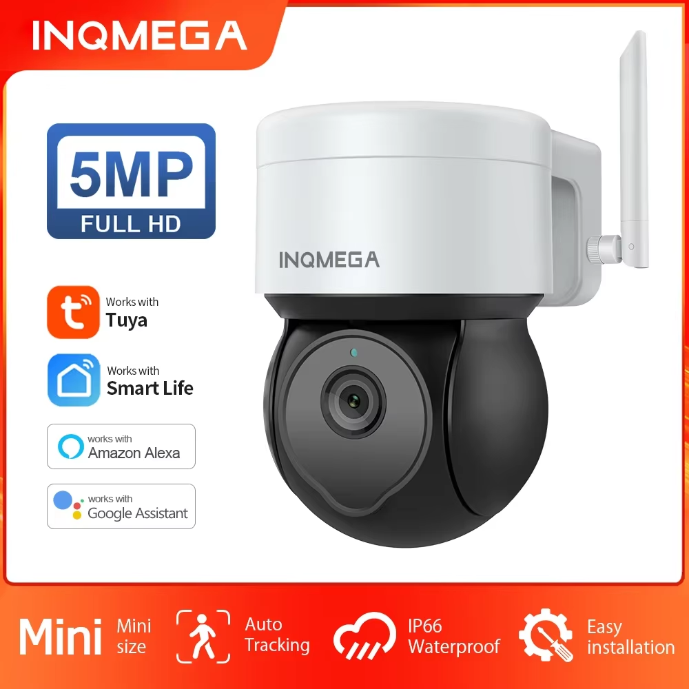 INQMEGA 5MP Tuya 屋外 PTZ カメラ Ai - Smart Home Camera Ezviz のレビューと価格