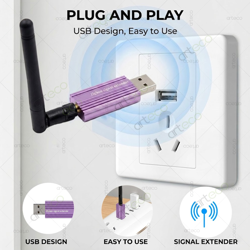 Zigbee 信号リピーター USB レンジエクステンダー  - Smart Home Features のレビューと価格