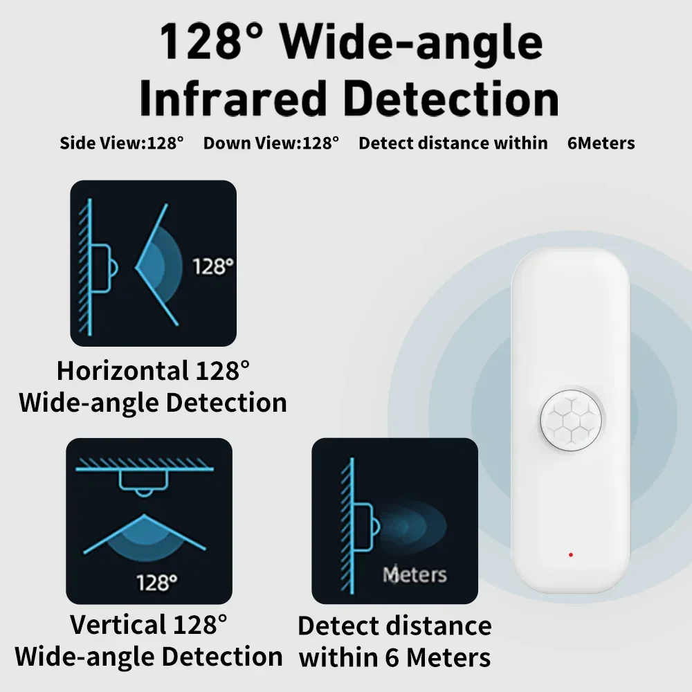 Tuya-Pirモーションセンサー,家庭用盗難防止デバイス, - Smart Home Features のレビューと価格