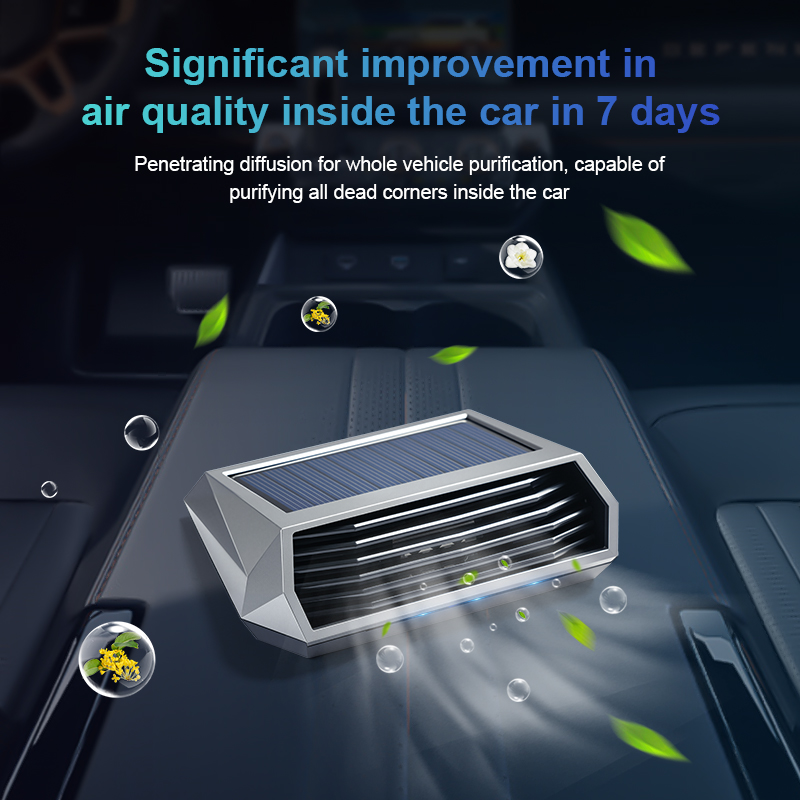 1個入り、ソーラー空気清浄機、自動運転、振動センサー付き空気 - Smart Air Purifier のレビューと価格