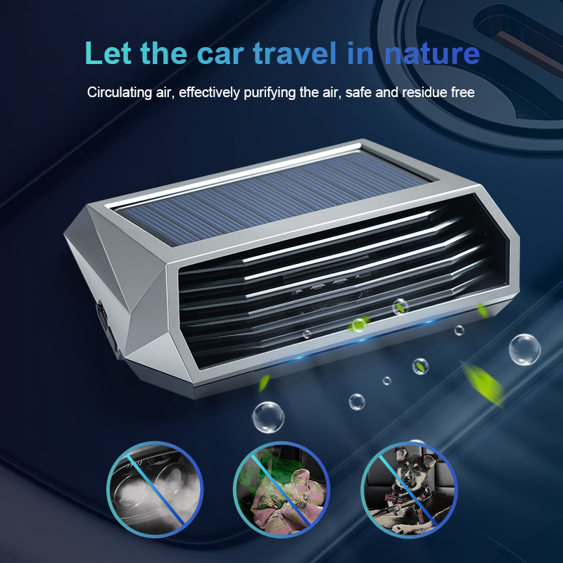 1個入り、ソーラー空気清浄機、自動運転、振動センサー付き空気 - Smart Air Purifier のレビューと価格